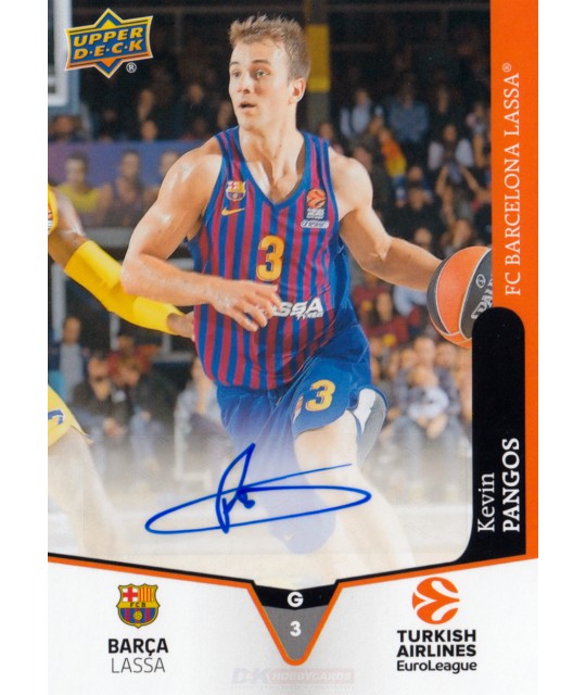 Goodwin Champions 2019 Turkish Airlines EuroLeague Autographs Kevin Pangos (FC Barcelona Lassa)